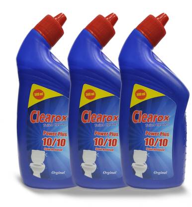 clearox Toilet cleaner 500ml Regular Liquid Toilet Cleaner