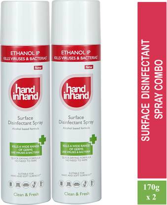Hand in Hand Surface Disinfectant Spray (Pack of 2)