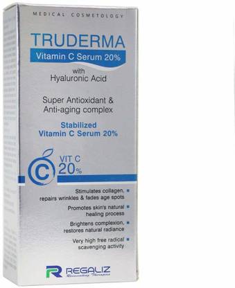 Truderma Vitamin C Serum 20% with Hyaluronic Acid