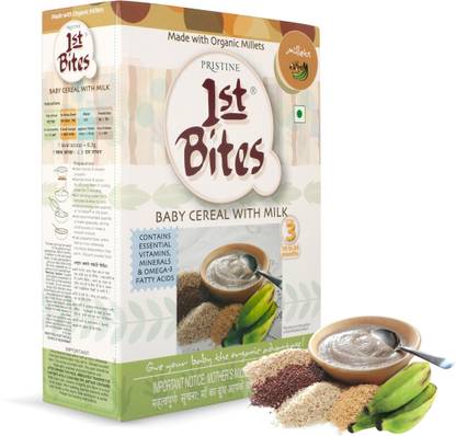 1st Bites Baby Food (10-24 Months) Stage-3, 100% Organic Millets|Infant| Cereal