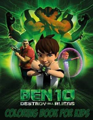 Ben 10 Coloring Book for Kids