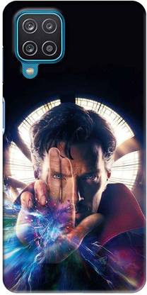 NDCOM Back Cover for SAMSUNG Galaxy A12 Doctor Strange Powers Printed