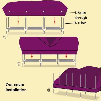 INF SA 28135 PVC Collapsible Wardrobe