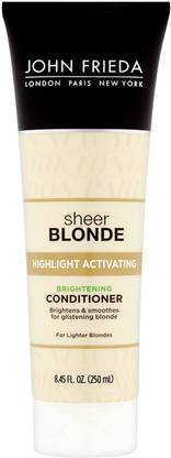 JOHN FRIEDA Sheer Blonde Highlight Activating Conditioner, 8.45 FL OZ