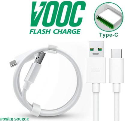 Jics USB Type C Cable 2 A 1 m VOOC USB Type-C DASH CHARGE Fast Quick Charging Sync Cable 1 m USB Type C Cable 5 A 1 m USB Type C Cable (Compatible with OP5, OP5T, OP6, OP6T, OP7, OP7T, OP NORD, OP8, WHITE, One Cable)