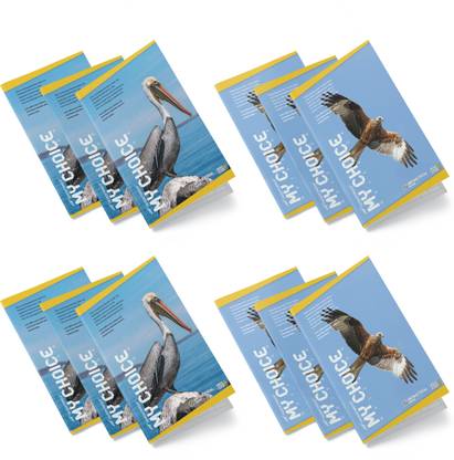 TRIDENT My Choice 17 x 27 cm Regular Notebook Single Line 192 Pages