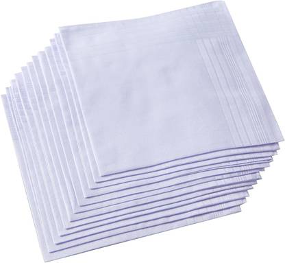 aarpee HANDKERCHEIF ["White"] Handkerchief