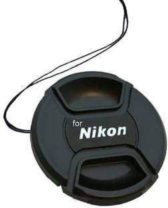 SUPERNIC 55mm Replacement Front Lens Cap for AF-P (Black)  Lens Cap