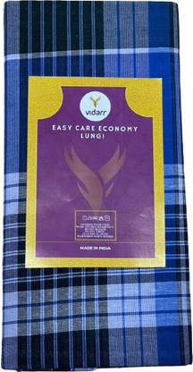 VIDARR Checkered Blue Lungi