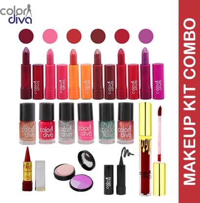 Color Diva CC Make up Kit Combo