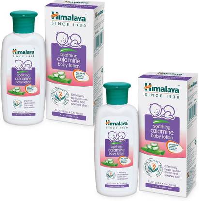 HIMALAYA Soothing Calamine Baby Lotion (Effective relief from skin rashes)