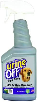 Urine Off Puppy/Dog Odour & Stain Remover 500 ml, Permanently Eliminate Your pet�s Urine Odor and Stains, The Enzyme Formula Destroys The Odor-Causing Bacteria to Eliminate Those unwanted Smells Deodorizer