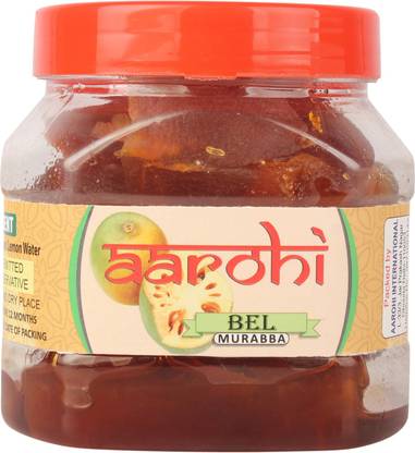 Aarohi Premium Quality Handmade Homemade with Natural Ingredients Pure Organic Bel Murabba (500 grams) Bel Murabba