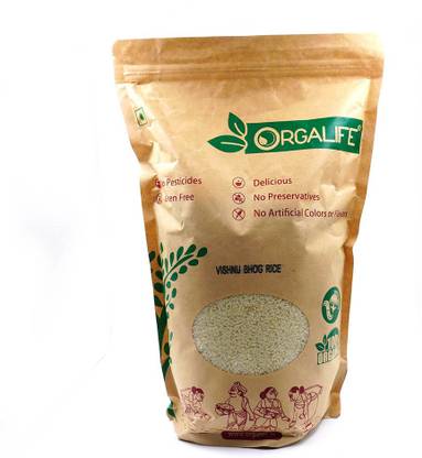 ORGALIFE Organic Jawaphooll RIce Vishnu Bhog Rice (Polished)