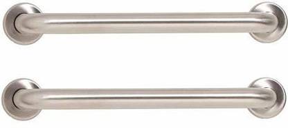 GALAXY ENTERPRISE Stainless Steel Grab Bar (Pack of 2) (12 Inch) Shower Grab Bar