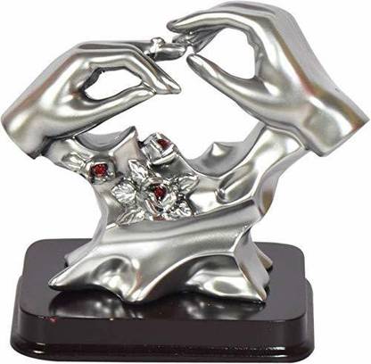 Dul Dul Couple Decorative Gift Show Piece for Valentine,Marriage gifts Decorative Showpiece /Hand Showpiece/Engagement Gift For Couple/Wedding Gift For Lovers Decorative Showpiece  -  11 cm