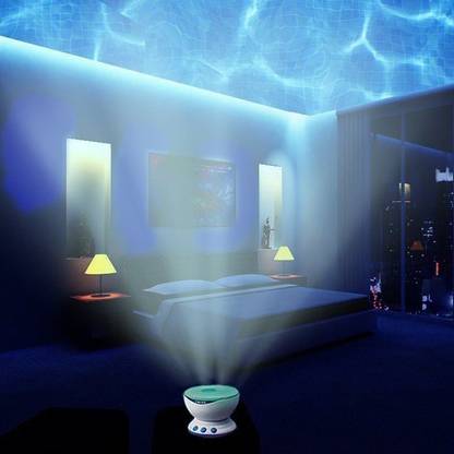 BONZEAL Daren Waves Ocean Projector + Speaker Night Lamp