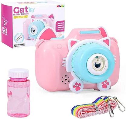 Mrig Toy-Cat Bubble Camera Toy Bubble Maker