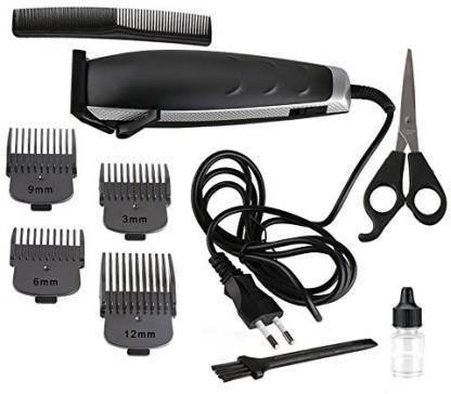 Kemei KM-4702 Heavy Duty Runtime: 0 (Black) Trimmer 0 min  Runtime 4 Length Settings