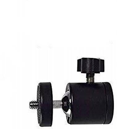 blics BALL Head 1/4"Screw DSLR camera Tripod Ball head Stand Support (BLACK) Tripod Ball Head (Supports Up to 1500 g) Tripod, Monopod Kit, Tripod Kit, Tripod Ball Head, Tripod Bracket, Tripod Clamp