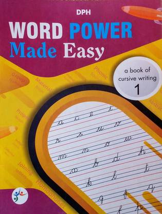 Word Power Made Easy 1, A book of cursive writing: Buy Word Power Made ...