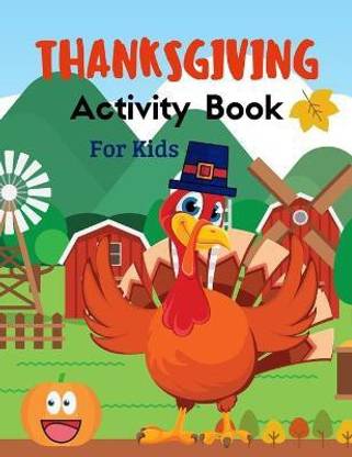 Thanksgiving Activity Book For Kids