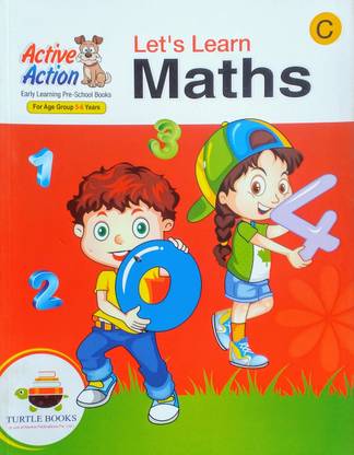 Active Action Early Learning Pre-School Books Let's Learn Maths C