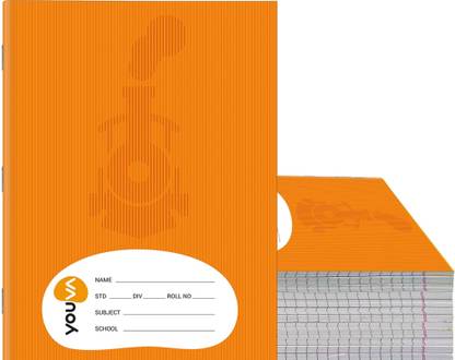 Youva Soft Bound Note Book Medium Square 172 Pages Book-size Notebook Medium Square 172 Pages