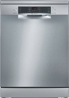 Bosch 14 Place Settings Dishwasher SMS46KI03I, Silver Inox