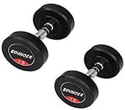 NFSporTech Bouncer Dumble 7.5 kg Pair Fixed Weight Dumbbell