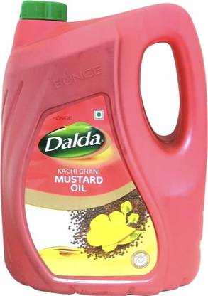 Dalda Kachi Ghani Mustard Oil can 5litre Mustard Oil Can