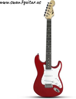 swan7 ST-01 Maven Series Red Electric Guitar Electro-acoustic Guitar