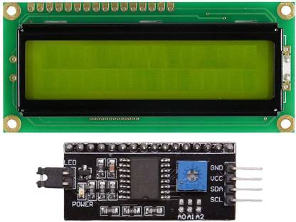 16X2 16X2 LCD WITH I2C MODULE LCD Display