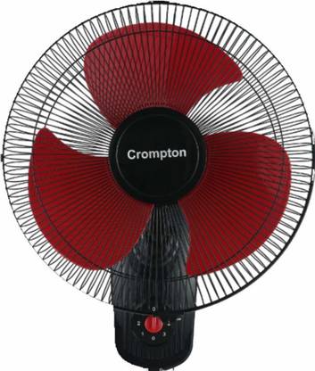 Crompton High Speed Torpedo 16" Silent Operation 400 mm Wall Fan