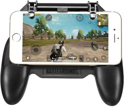Whelked Brand New Gaming Grip with Portable Charger Cooling Fan,for PUBG Mobile Controller Mobile Game Trigger 4 fingers operate at the same time, faster than the enemy, giving you a better gaming experience with Pubg