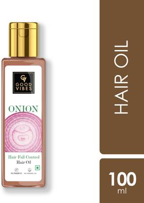 GOOD VIBES Onion Hair Fall Control  Hair Oil