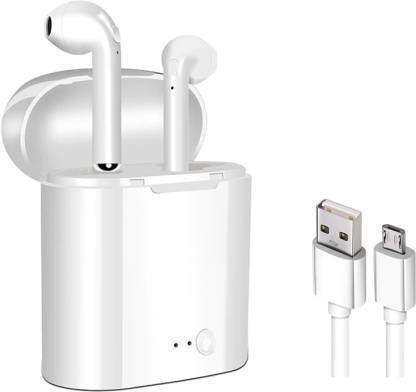 Garland i7s TWS Wireless Earphone Mini Twin Headset,(White) Bluetooth Bluetooth