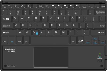 DOMO Wireless Bluetooth Keyboard K11BT Bluetooth Standard Multi-device Keyboard