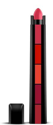 Sh.Huda Color Sensational Creamy Matte 5 in 1 Lipstick (Fab 5in1)