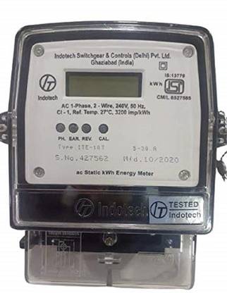 Indotech Single Phase Smart Meter Metal Electrical Box
