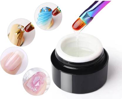 BORN PRETTY 5ML Reinforcement Gel 5 IN 1 No-wipe Top Coat Efficient Function Nail Art Gel Glue Extension