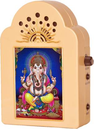 ODINIK Ganesh Mantra Chanting Machine with multiple tunes Prayer Kit