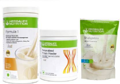 Herbalife Nutrition Weight Loss Combo Pack Formula 1 BANANA + PPP 200g + SHAKEMATE Protein Shake