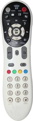 Technology Ahead COMPLIATBLE WITH VIDEON D2H RF MODEL NO-7000 , 2244 , 556-B , 6666 , 2233 , 3333 , 2222 HD STB VIDEOCON D2H HD Remote Controller