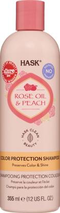 hask Rose Oil & Peach Color Protecting Shampoo