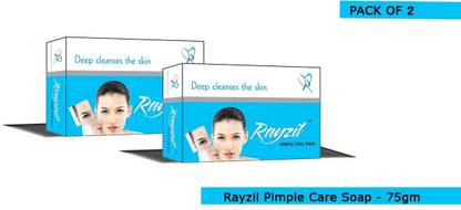 Rayzil पिम्पल केयर सोप, एक्ने सोप, स्किन केयर सोप