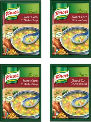Knorr SWEET CORN VEGETABLE SOUP PACK OF 4