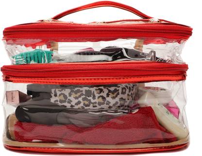 ORVIZ TRANSPARENT VANITY CASE Make up store Vanity Box