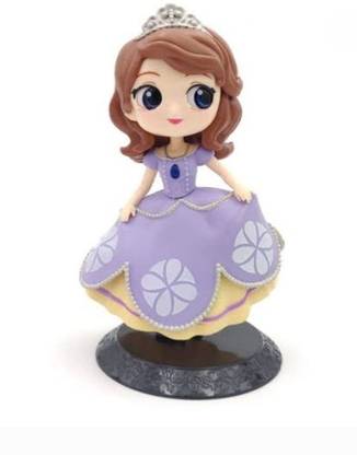 KshatRaj Princess Sofhy (15 cm) Beautiful Dolls / Cartoon Characters Collectibles for Dashboard, Cake-Top, Desk-Table