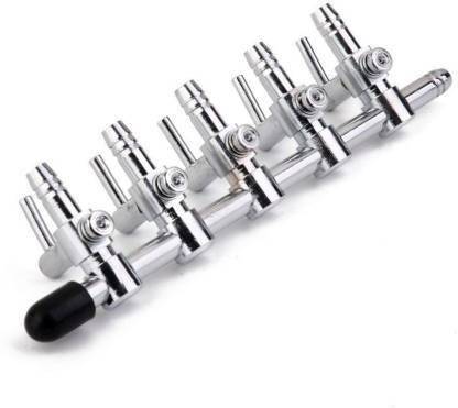 Petslifeworld Aquarium Tank Air Flow 5 Way Distributor Splitter Control Aquarium Tool